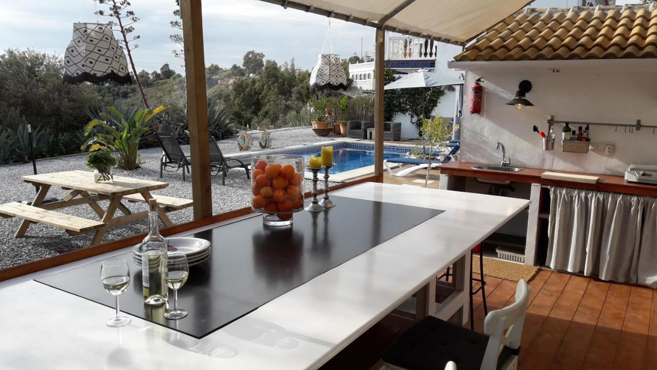 Campo Agave B&B Sayalonga Kültér fotó