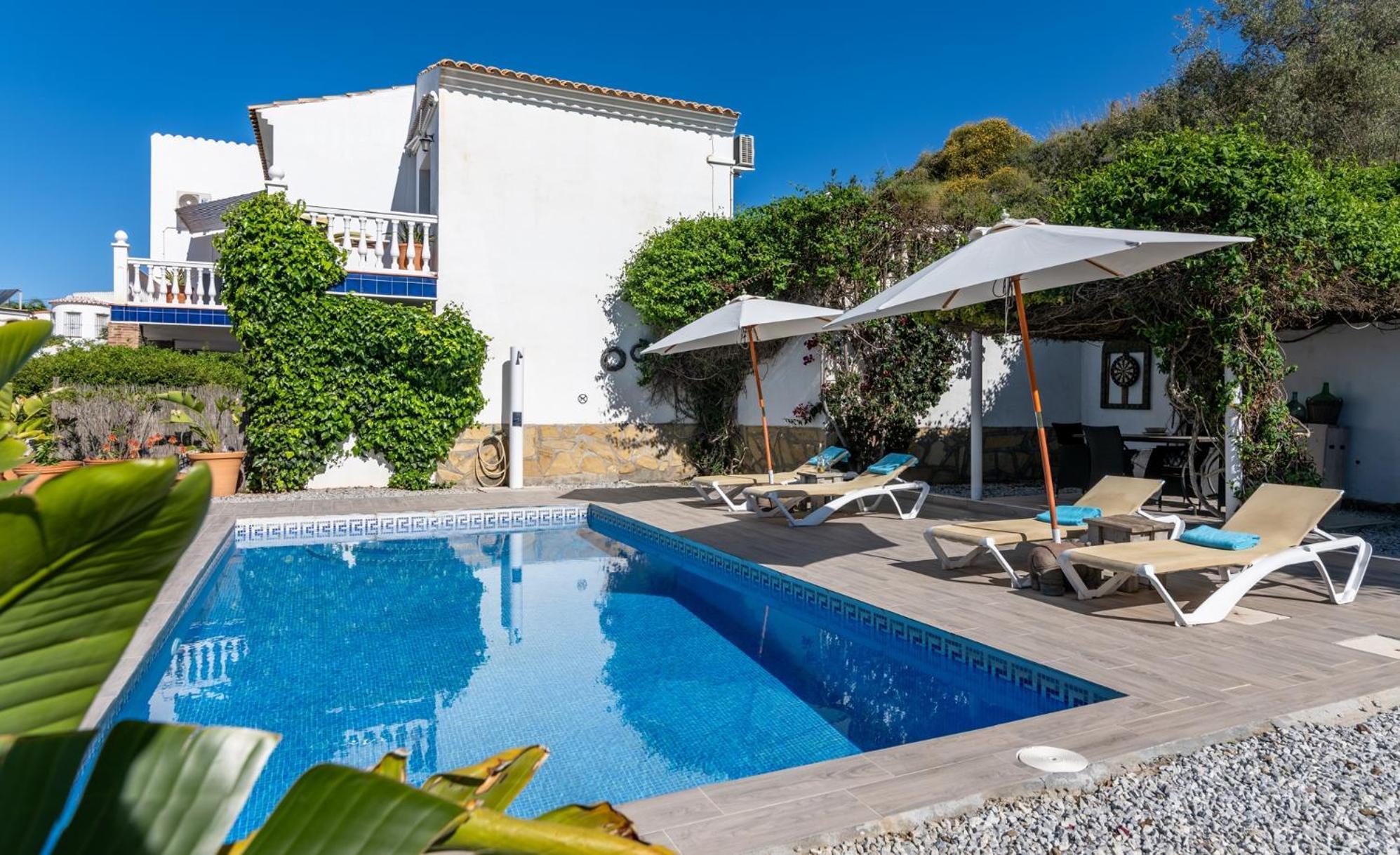 Campo Agave B&B Sayalonga Kültér fotó